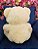 Urso Branco com Laço e um Coração "Eu Te Amo" 40 cm de Pelúcia - Imagem 3