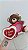 Urso Caco Marrom Presente Coração "I LOVE YOU" 21 cm de Pelúcia 88H-24103-20 - Imagem 3