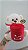 Urso Caco Rosa Claro Presente Redondo "I LOVE YOU" 19 cm de Pelúcia 88H-24102-20 - Imagem 1