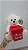 Urso Caco Rosa Claro Presente Quadrado "I LOVE YOU" 19 cm de Pelúcia 88H-24101-20 - Imagem 1