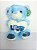 Urso Amor Luminoso Azul 25 cm de Pelucia 2-2717-25 - Imagem 1
