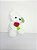 Urso Embaixador do Romantismo Branco 20 cm de Pelucia 66-6803-20 - Imagem 1