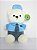 Urso Policial Protetor Branco/Azul 25 cm de Pelucia 66-6956-25 - Imagem 1