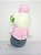 Urso Policial Protetor Branco/Rosa 25 cm de Pelucia 66-6956-25 - Imagem 3