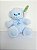 Urso Menino Meu Presente Azul 20 cm de Pelucia 88H-24080-17 - Imagem 1