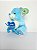 Urso Amor Brilhante Azul 20 cm de Pelucia 2-2712-20 - Imagem 2