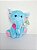 Elefante Apaixonado Azul 20 cm de Pelucia 18-1549M-25 - Imagem 1