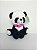Panda Apaixonado 20 cm de Pelucia 18-1549M-25 - Imagem 1