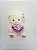 Urso Amor Floral Amarelo 25 cm de Pelucia 33-21102-25 - Imagem 1