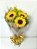 Buquê de 3 (Três) Girassóis – Premium - Imagem 1