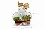 Vasos Plantados | Terrários - Terrário Nossa Senhora em Vidro Decorativo 10cm (dez centímetros) - Imagem 1