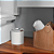 Lixeira Basculante Redonda 5,5L - Branco - Imagem 2