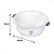 Bacia Plástica 8,6L Sanremo Modelo Hydrus Incolor - Versátil e Resistente - Imagem 2
