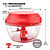 Processador e Triturador de Alimentos Manual 3 Lâminas 500ml - Prático e Eficiente - Imagem 2