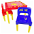 Conjunto Mesa Infantil com 2 Cadeiras de Plástico - Atividades e Diversão - Imagem 2