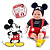 Boneco Mickey Clássico - Dolls Recém-Nascido - Imagem 1
