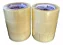 6 Fitas Adesivas Larga Transparente 45mm X 100m - Imagem 5