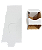50 Porta Copos De Papelão Branco Para 1 Copo Delivery - Imagem 1