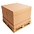 1 Caixa Palete/pallet De Papelão Resistente 120x100x80 - Imagem 1