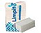 Papel Toalha Interfolhada 100% Celulose Branco 20x21cm 20gm² c 1000fls Limpito - Imagem 1