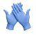 Luva de Procedimento Nitrílica  Média S/ Talco AZUL c/ 100un - Imagem 1