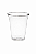 Copo Plastico 400ml Liso - Cristal PP c/ 50un - Imagem 1