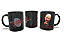 CANECA PRETA - FRASE - "Cadeia para vocês, vagabundos" - Modelo 1 - Imagem 1