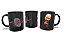 CANECA PRETA - FRASE - "Um beijo na sua alma." - Modelo 1 - Imagem 1