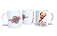 CANECA BRANCA - FRASE - "Eu não fui desmamado com garapa." - Modelo 1 - Imagem 1