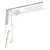 Chuveiro Eletrônico Lorenzetti Acqua Duo Flex Hibrido 6800w Branco - 220v - Imagem 3