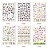 Cartela Adesivos Borboleta 3D Decoração Unhas Manicure Nail Art - Imagem 2