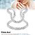 Anel de Falange Decorativo para fotos de Unhas com Strass com glitter - Imagem 7