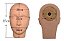 Cabeça P/ Treino Micropigmentação Maquiagem Cílios Make​ - Imagem 4