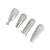 Molde para Unhas F1 + Reversa Silicone com 4 Modelos para Nail Profissional - Imagem 2