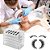 Caixa Organizadora com 5 Placas Acrílica Porta Cílios Lash Box Caixinha - Imagem 6