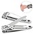 Cortador de Unhas Grande Metal com Lixa Aço inox Manicure Pedicure - Imagem 1