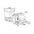 Copo Dappen Vidro Mistura Pó Liquido Monomer Autoclave Henna​ - Imagem 3