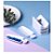 Dispenser Coletor Banho De Glitter Decoração De Unhas Nail - Imagem 3