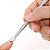 Espátula para Cutícula e Espalha Fibra de Inox para Unhas Manicure - Imagem 5