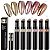 Kit com 6 Canetas Cromo Mágico para Unhas Brilhantes - Imagem 1