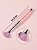 Pincel Leque Com Cristais Para Maquiagem e Limpeza De Glitter Esmalte em gel Fan Nails - Imagem 6