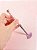Pincel Leque Com Cristais Para Maquiagem e Limpeza De Glitter Esmalte em gel Fan Nails - Imagem 5