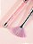 Pincel Leque Com Cristais Para Maquiagem e Limpeza De Glitter Esmalte em gel Fan Nails - Imagem 4