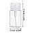 Porta Acetona Com Valvula e Trava 150ml Grande Manicure Nail - Imagem 2