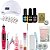 Kit Unha de Gel Completo Acrigel e Fibra Porcelana Manicure - Presente de Natal - Imagem 1