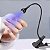 Luminária UV Ultravioleta De Mesa Com Garra Presilha Para Manicure Galaxy - Imagem 6