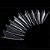 Caixa Plastica 100 Unhas Tips Vamp Porcelana Acrigel​ Vampiro - Imagem 4