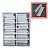 Caixa 100 Molde Russo F1 Unha Reutilizável Dual Form Polygel Acrigel - Imagem 4