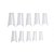 Caixa 100 Unhas Tips para Alongamento Acrigel​ Nails - Imagem 3