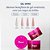 Gel Shine Bluwe 30g com glitter para Unhas Acrigel - Imagem 3